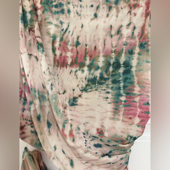 ZARA PRINTED CUT OUT MINI DRESS - Picture 15 of 16